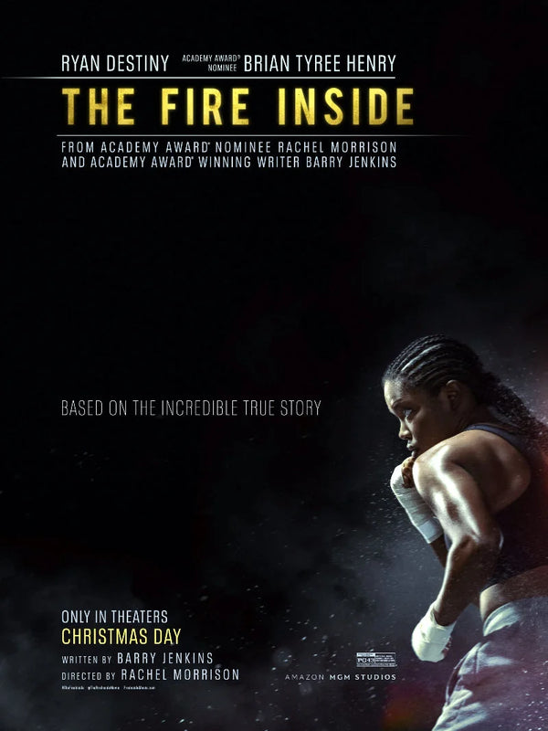 The Fire Inside Movie Poster - Official Film Art Movie Poster | Film Wall Art Print