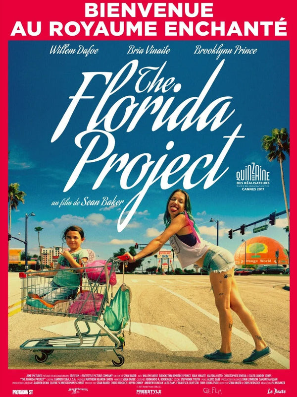 The Florida Project Movie Poster - Sean Baker's Acclaimed Drama Movie Poster | Film Wall Art Print