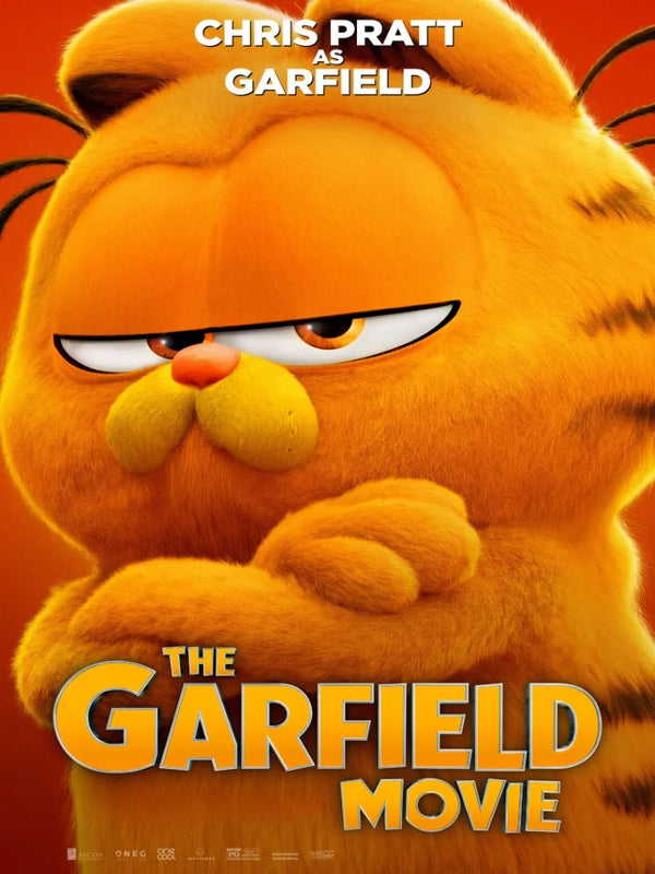 The Garfield Movie Poster - Official Artwork & Design Movie Poster | Film Wall Art Print