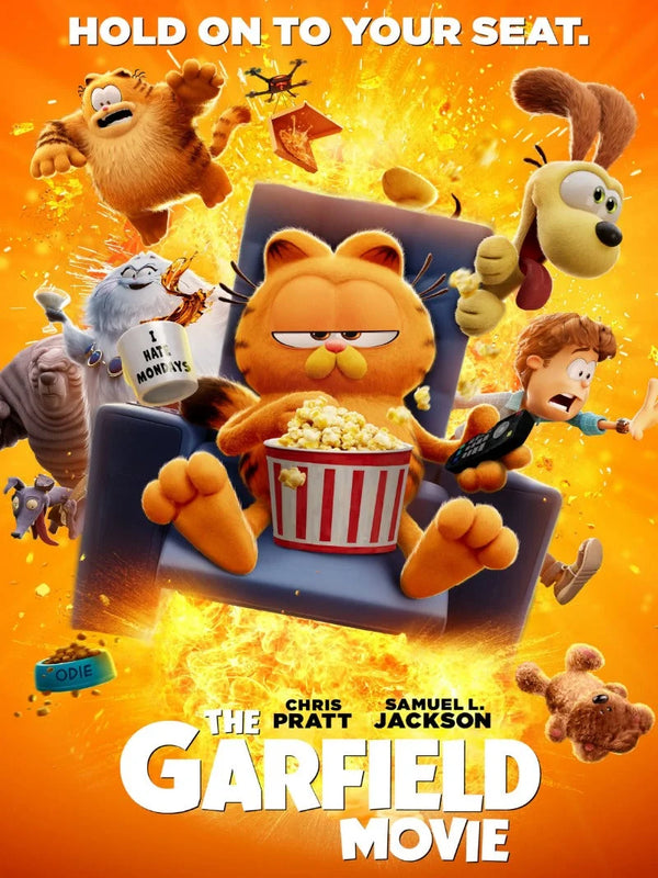 The Garfield Movie - Official Poster & Release Info Movie Poster | Film Wall Art Print