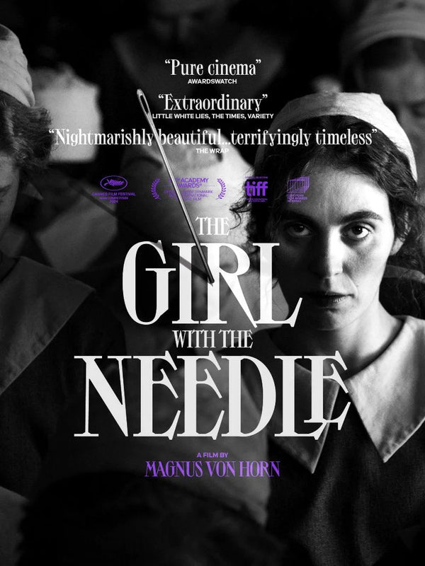The Girl With The Needle - Official Movie Poster | Danish Thriller Movie Poster | Film Wall Art Print