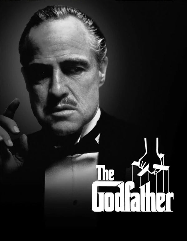 The Godfather Movie Poster - Classic 1972 Crime Drama Film Art Movie Poster | Film Wall Art Print
