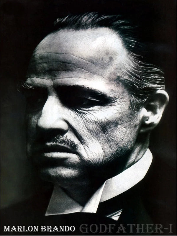 The Godfather Movie Poster - Classic 1972 Film Art Movie Poster | Film Wall Art Print