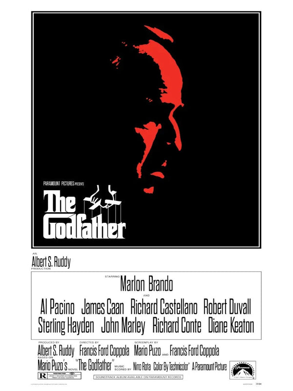 The Godfather Movie Poster | Film Wall Art Print