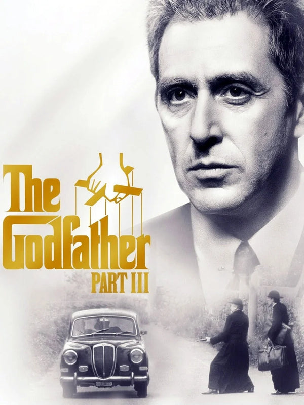 The Godfather Part III Movie Poster | Classic Cinema Art Print Movie Poster | Film Wall Art Print