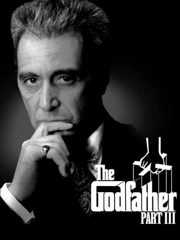 The Godfather Part III Movie Poster - Classic Crime Drama Movie Poster | Film Wall Art Print