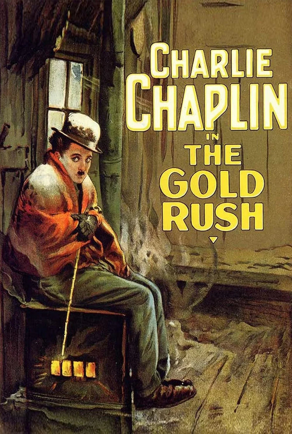 The Gold Rush Movie Poster - Charlie Chaplin Classic Film Movie Poster | Film Wall Art Print