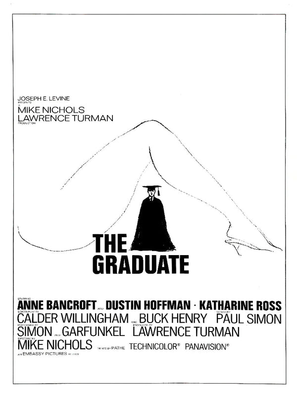 The Graduate Movie Poster - Classic 1967 Film Art Movie Poster | Film Wall Art Print
