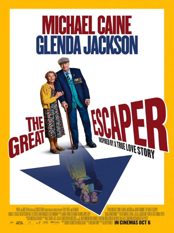 The Great Escaper Movie Poster - Michael Caine Drama 2023 Movie Poster | Film Wall Art Print