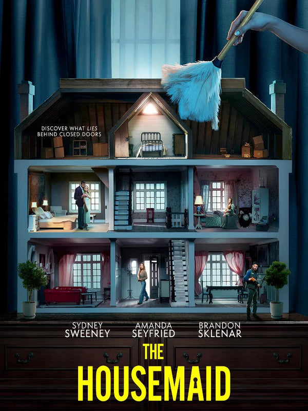 The Housemaid Movie Poster - Psychological Thriller Film Art Movie Poster | Film Wall Art Print