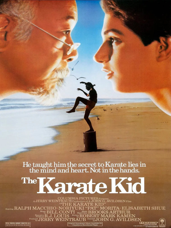 The Karate Kid Movie Poster - Iconic Martial Arts Film Artwork Movie Poster | Film Wall Art Print