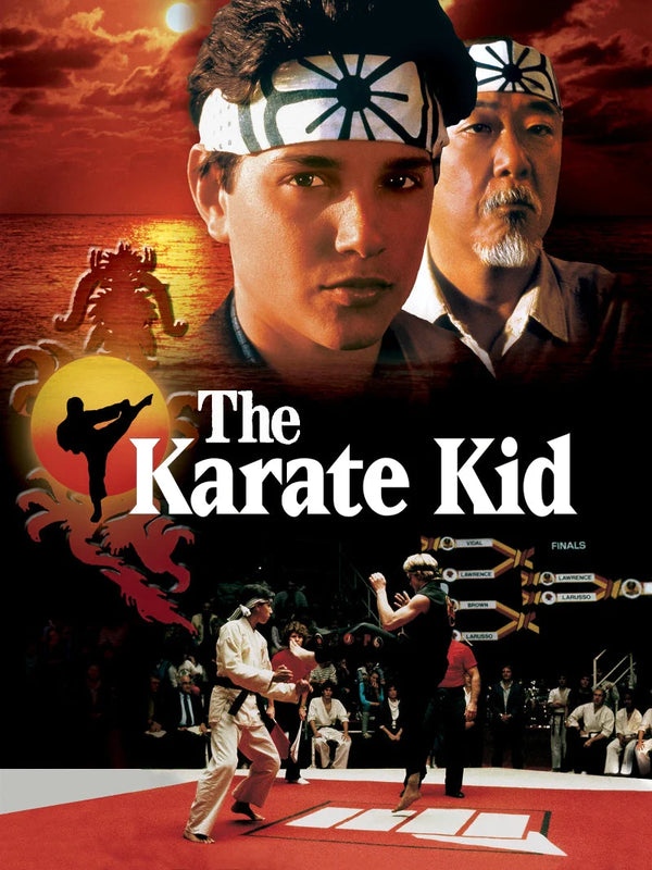 The Karate Kid Movie Poster - Iconic 1984 Martial Arts Film Movie Poster | Film Wall Art Print