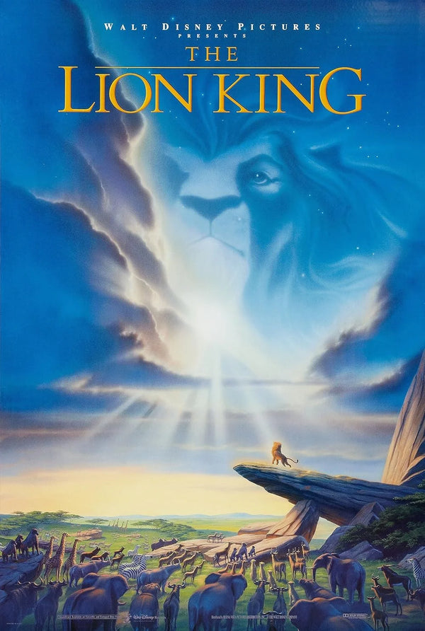 The Lion King Movie Poster - Iconic Disney Classic Film Art Movie Poster | Film Wall Art Print