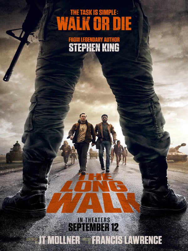 The Long Walk Movie Poster - Stephen King Adaptation Art Movie Poster | Film Wall Art Print