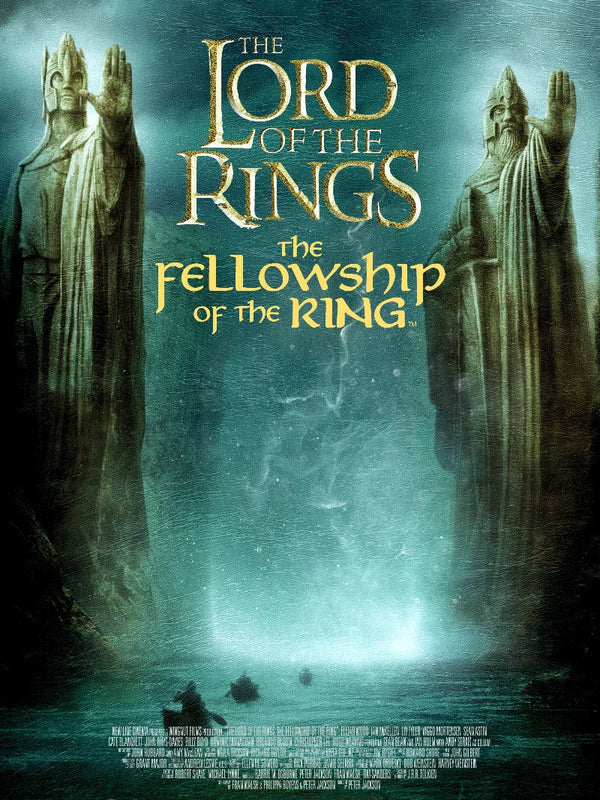 The Lord of the Rings: The Fellowship of the Ring Movie Poster Movie Poster | Film Wall Art Print