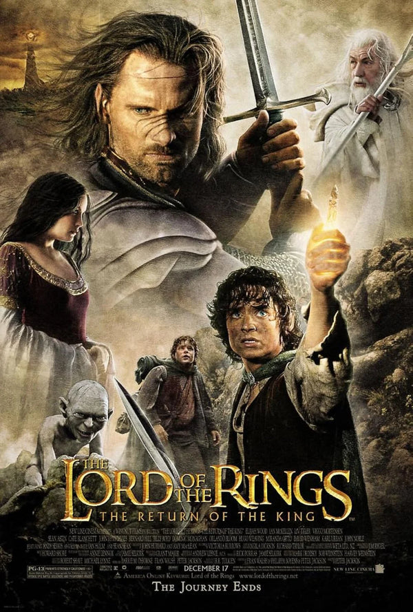 The Lord of the Rings: The Return of the King Movie Poster Movie Poster | Film Wall Art Print