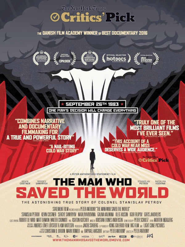The Man Who Saved The World Movie Poster | Film Wall Art Print