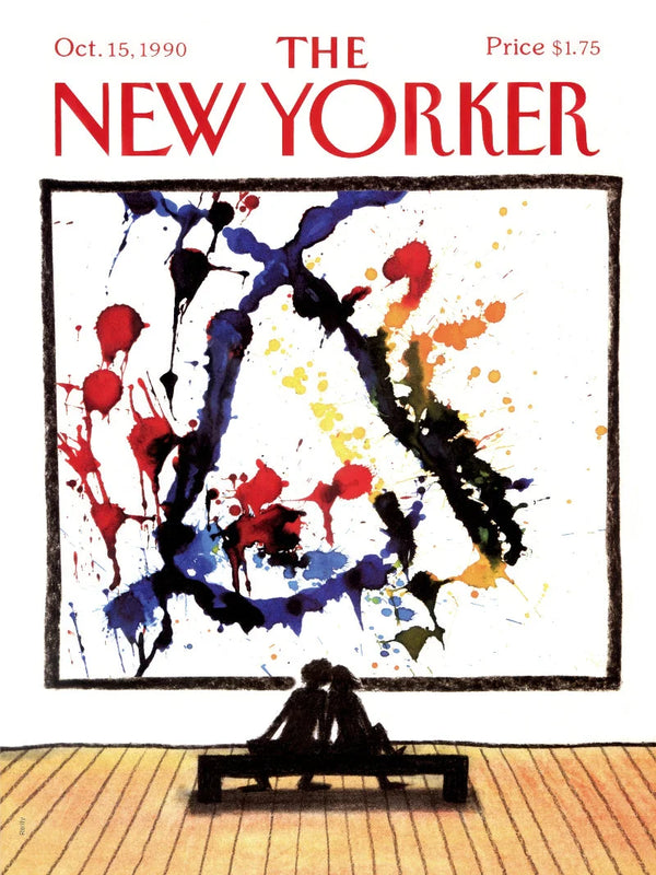 The New Yorker Poster – October 15, 1990 – Vintage Design