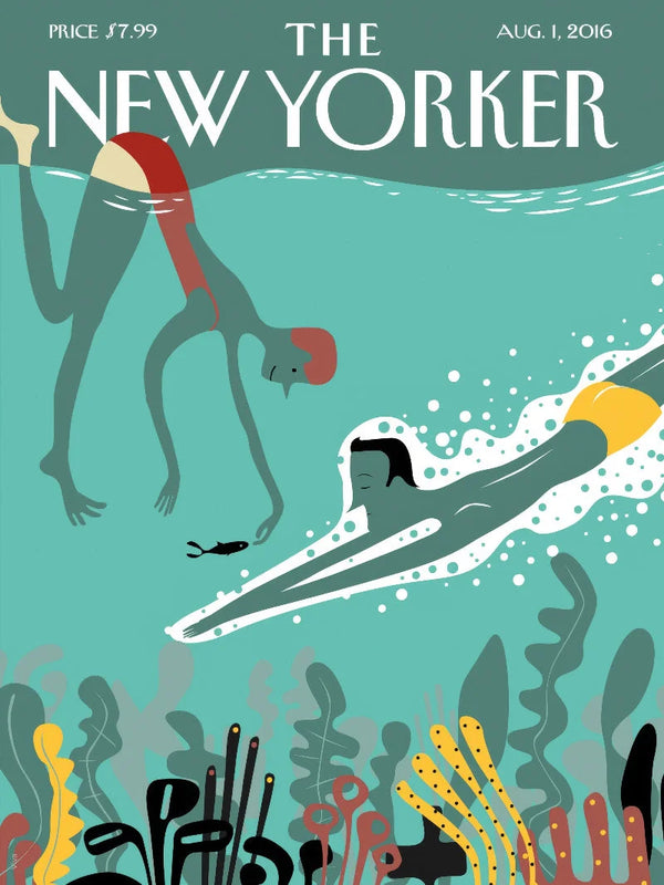 The New Yorker August 1, 2016 Poster – Vintage Issue Art