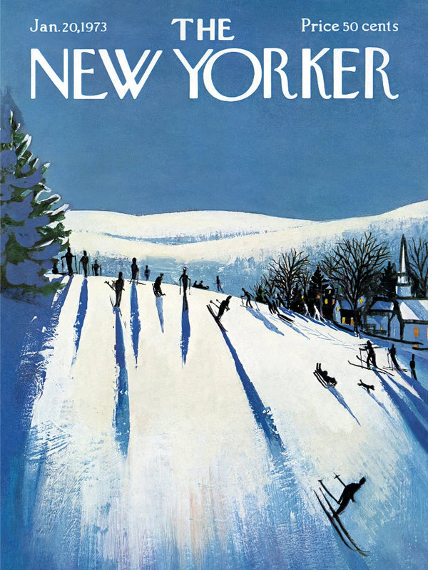 The New Yorker 1973 Poster – Vintage Art Print