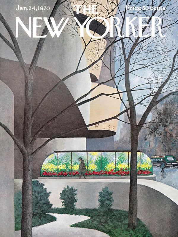 Vintage The New Yorker 24 Jan 1970 Poster – Timeless Art