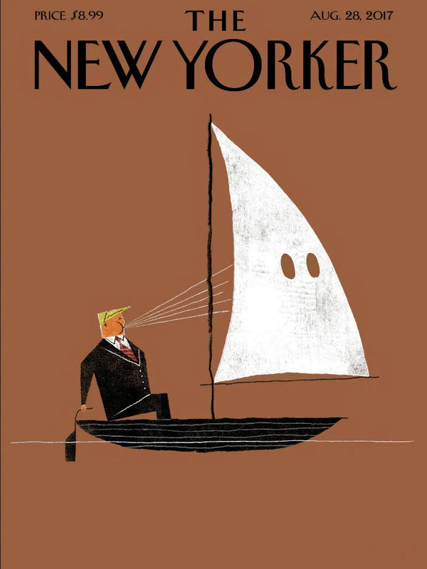 The New Yorker 28 Aug 2017 Poster – Vintage Magazine Cover Art