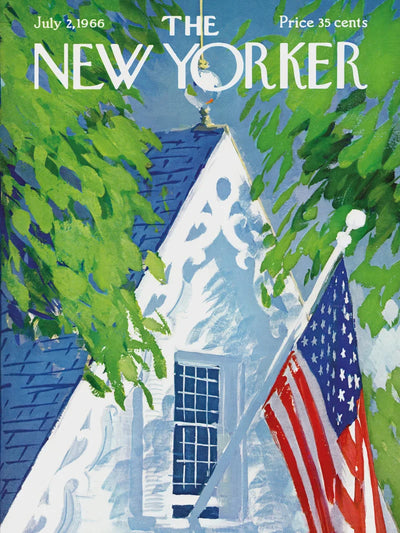1966 New Yorker Poster - July 2nd Issue, Vintage Design