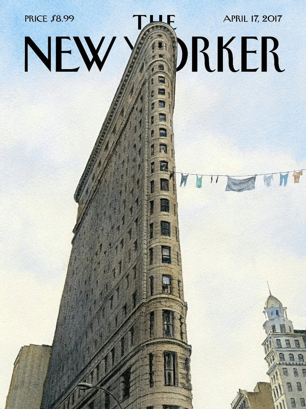 The New Yorker April 17 2017 Poster – Vintage Magazine Cover Art