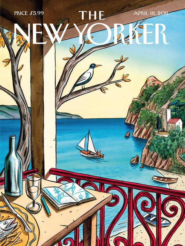 The New Yorker April 18 2011 Vintage Poster Print