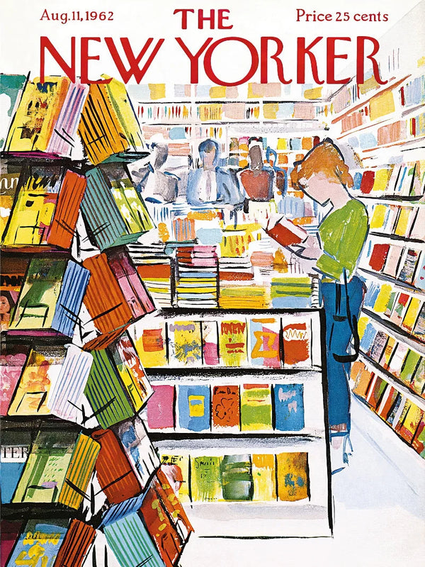 1962 The New Yorker Poster – Vintage Design & Iconic Covers