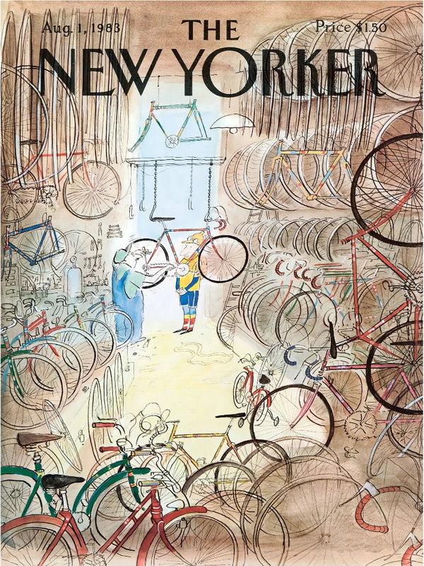Vintage The New Yorker Aug 1 1983 Poster