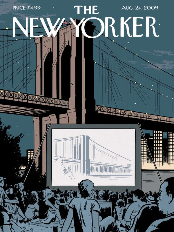 The New Yorker August 24, 2009 Poster – Vintage Art & Humor