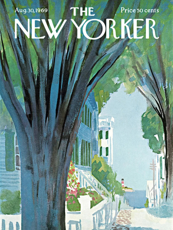 The New Yorker Aug 30 1969 Poster – Timeless Vintage Art