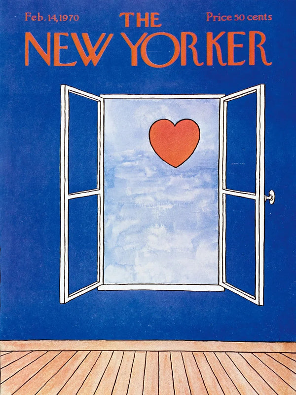 The New Yorker Feb 14, 1970 Poster – Vintage Iconic Design