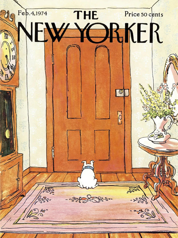 The New Yorker February 4, 1974 Vintage Poster – Iconic 1970s Design