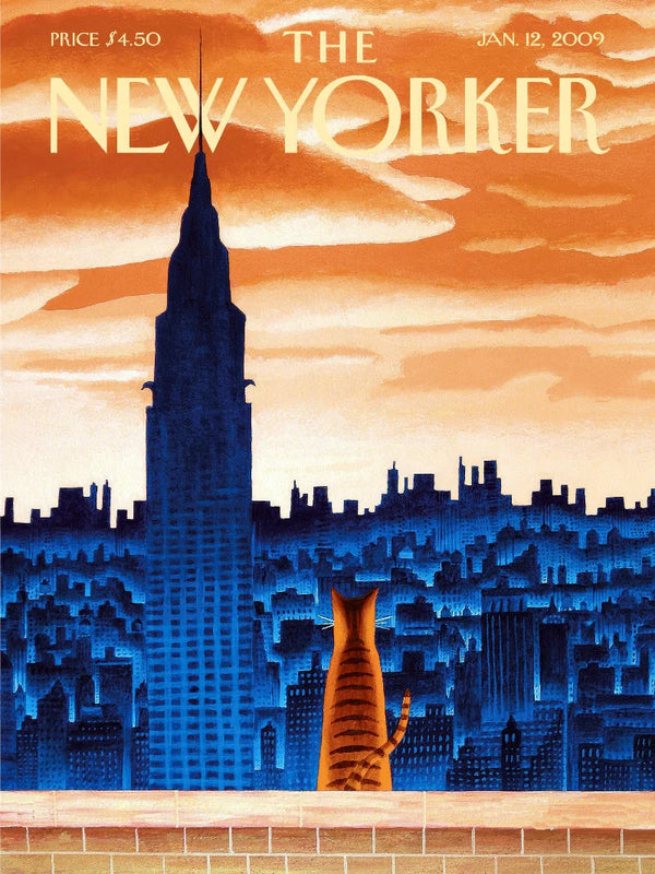The New Yorker January 12, 2009 – Vintage Magazine Poster
