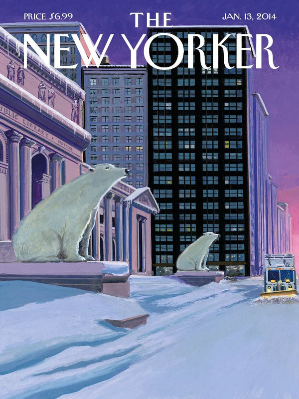 The New Yorker Jan 13, 2014 Poster – Timeless Art & Culture