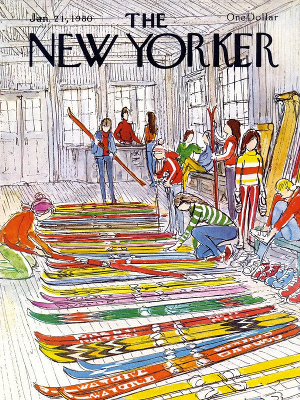 The New Yorker Jan 21, 1980 Poster – Vintage Art Print