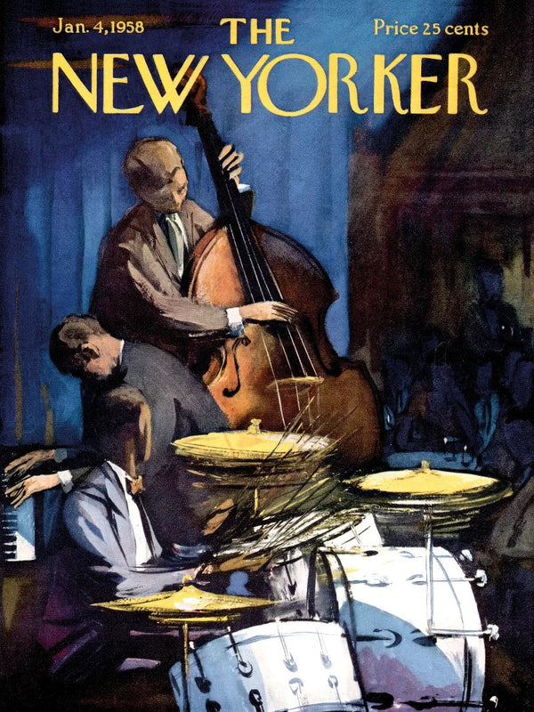The New Yorker Jan 4 1958 Vintage Poster – Timeless Art
