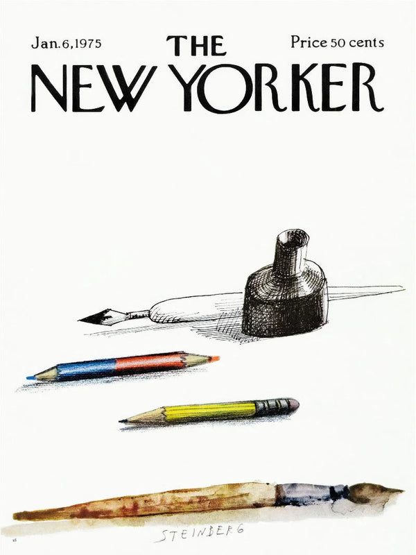 The New Yorker January 6, 1975 Vintage Poster – Timeless Design