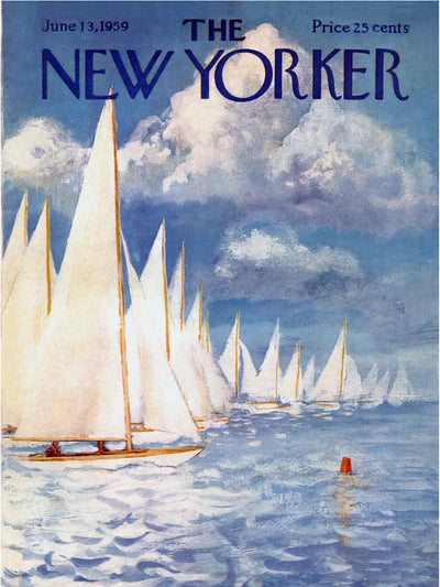Vintage 1959 New Yorker Poster – Timeless Design & Artwork