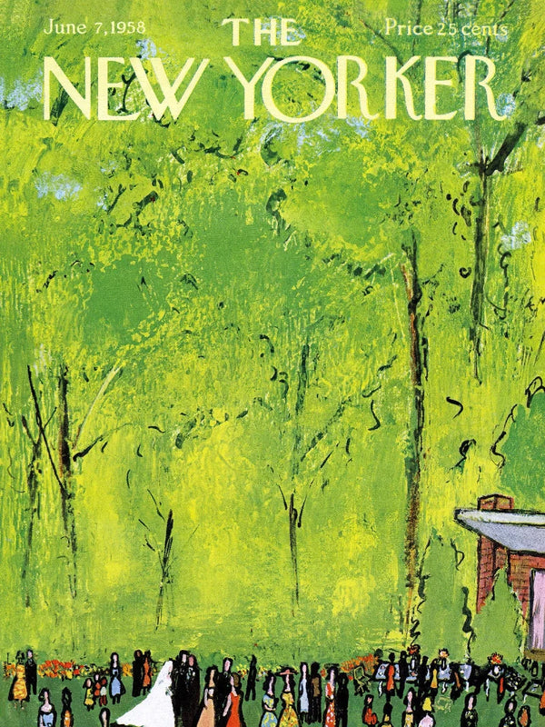 The New Yorker June 7, 1958 – Vintage Poster | Retro Design