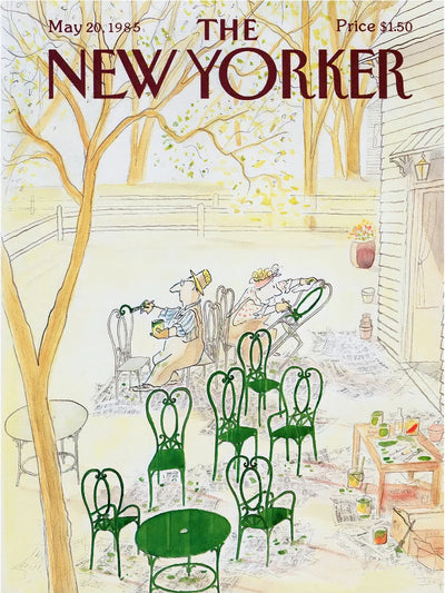 The New Yorker May 20, 1985 Vintage Poster – Timeless Art