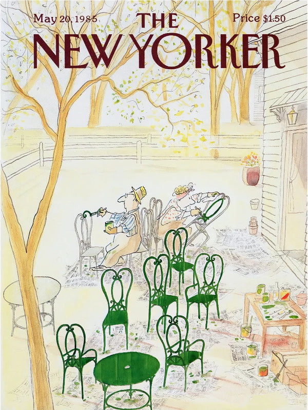 The New Yorker May 20, 1985 Vintage Poster – Timeless Art