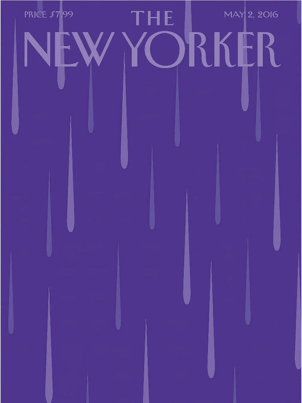 The New Yorker May 2, 2016 – Stylish Vintage Poster Design
