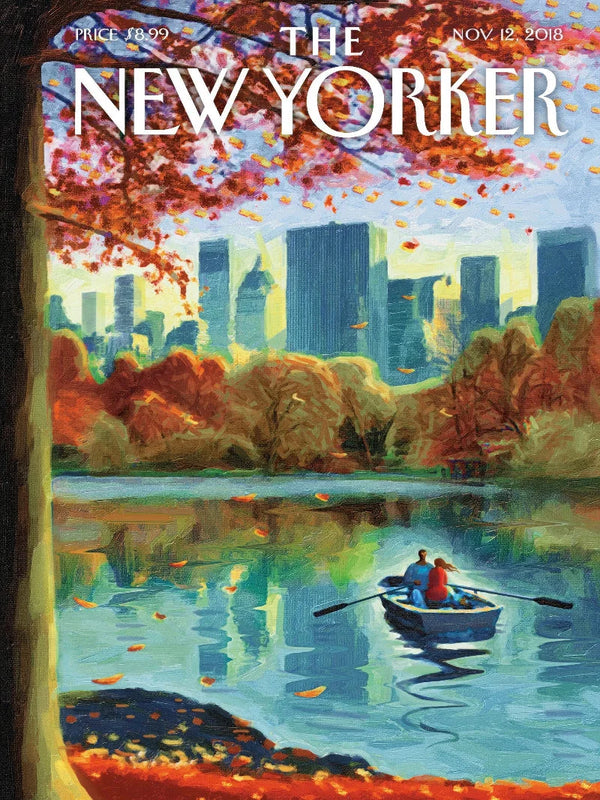 The New Yorker Nov 12, 2018 – Iconic Cover Art & Cultural Commentary Poster