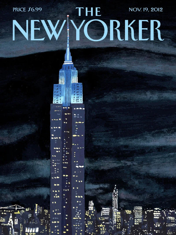 The New Yorker November 19, 2012 – Iconic Weekly Magazine Cover Art