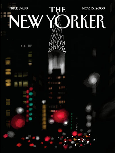 The New Yorker November 16, 2009 Poster – Vintage Design & Art