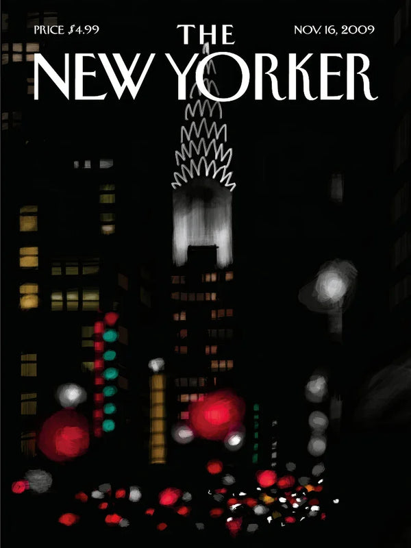 The New Yorker November 16, 2009 Poster – Vintage Design & Art