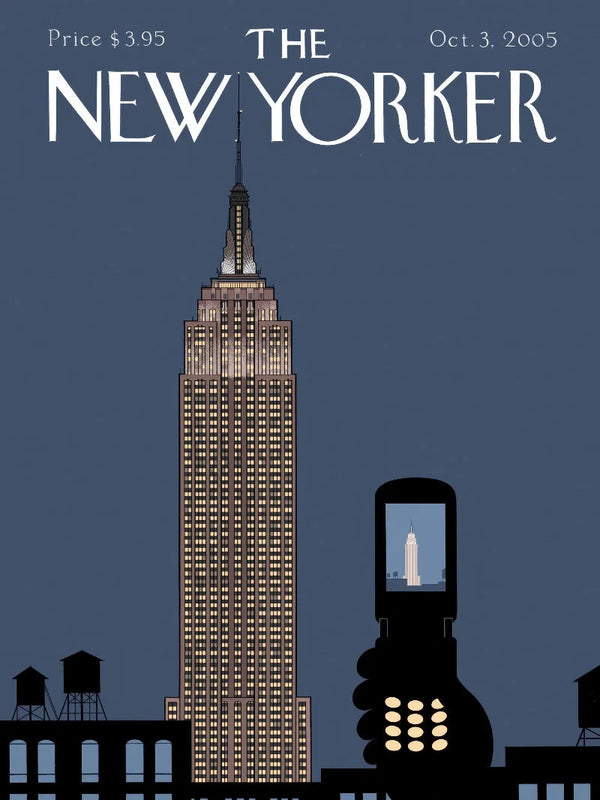 The New Yorker October 3, 2005 Poster – Vintage Art Print